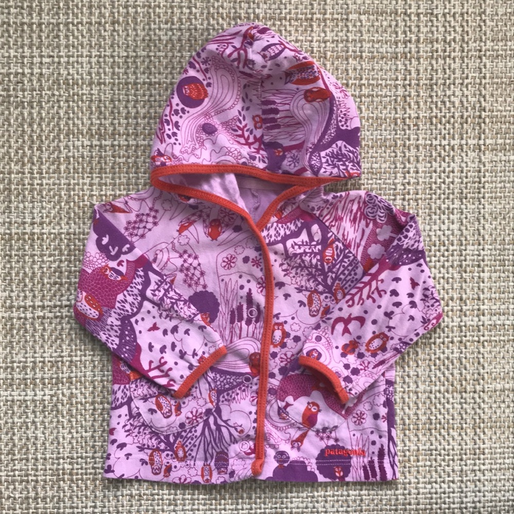Patagonia Organic Hoodie (size 6m)
